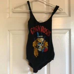 Made worn Guns N’ Roses bodysuit. Size small
